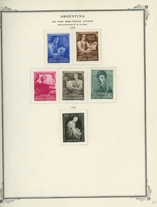 ARGENTINA Scott Specialty Album Page Lot #18 - SEE SCAN - $$$ - Picture 1 of 1