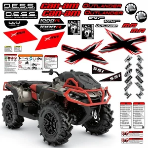ATV Graphics Decals Stickers for Can-Am Outlander XMR 1000R - Bild 1 von 2