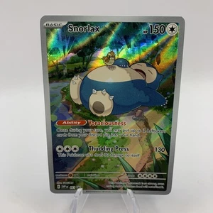 Snorlax 051 Sv: tarjetas promocionales escarlata y violeta holográficas - Imagen 1 de 10