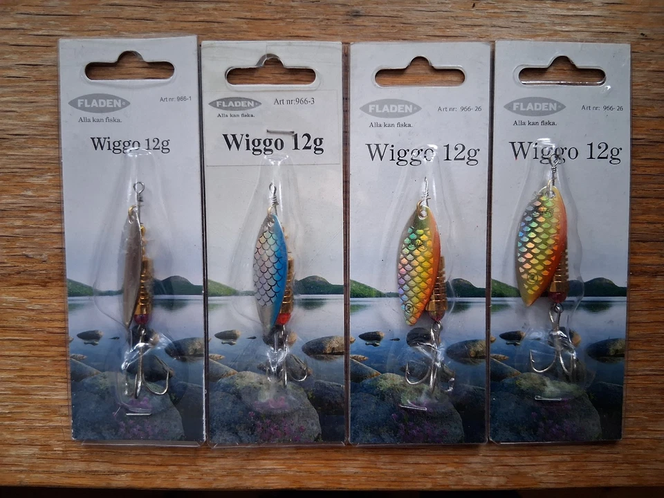 Cucharas de barra Four Fladen Wiggo 12 g Foto 1 de 1