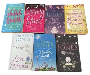 Christina Jones Chick Lit Books Bundle X 7 Womens Humour Fiction Paperbacks GAR - Picture 1 of 23