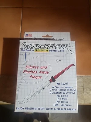 ShowerFloss SF-1 Riego Oral Hilo Ducha Diseño Integrado Foto 1 de 2