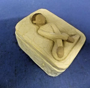 Willow Tree Trinket Box "Serenity" 3.5" x 2.5" Calm the Soul Free the Spirit - Picture 1 of 9