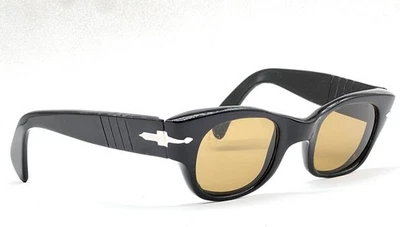 Vintage Persol Ratti 6200 Al-Bashawari 80s Silver Arrow Italy 48mm - Image 1 of 4