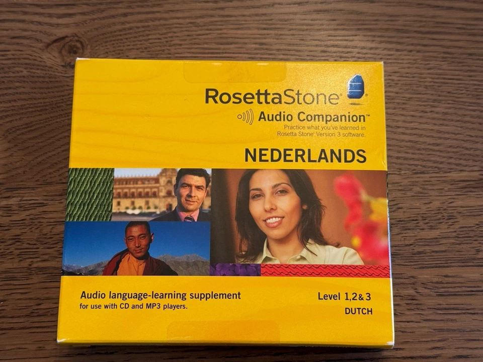 Rosetta Stone Audio Companion / Levels 1,2, & 3 Dutch Version 3 Sealed - Image 1 of 3