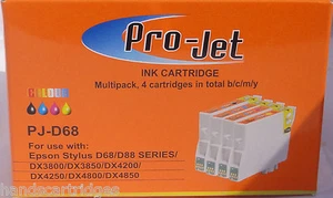 Cualquier 4 cartuchos de proyecto no compatibles con el fabricante de equipos originales T611 T612 T613 T614 - Imagen 1 de 1