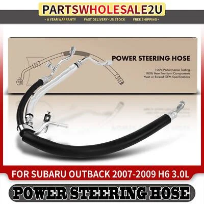 Conjunto de manguera de línea de presión y retorno de potencia para Subaru Outback 2007 2008 2009 H6 3,0 L Foto 1 de 4