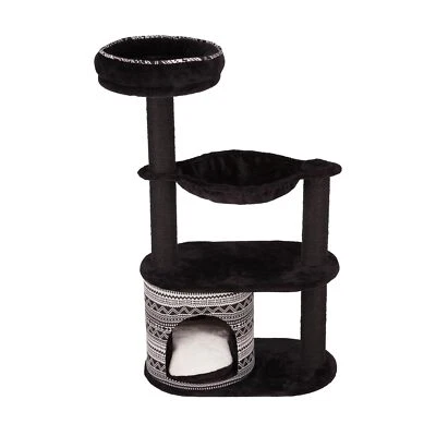 TRIXIE Giada Cat Tower Scratching Post, Condo with Removable Cushion, Hammock... - Image 1 of 4