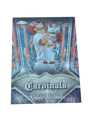 2022 Topps Chrome - Pinstriped Nolan Arenado #P-4 Trading Card - Image 1 of 2