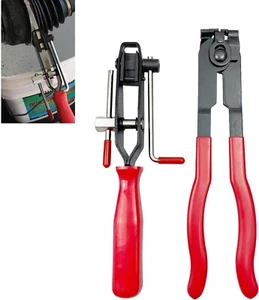 2pcs CV Joint Boot Clamp Pliers Set Hose Band Cut-off Pliers Car Banding Tool Ki - Picture 1 of 7