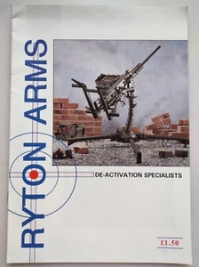 Ryton Arms Publications De-Activation Specialists Broschüre Vintage Schusswaffen Waffen - Bild 1 von 7