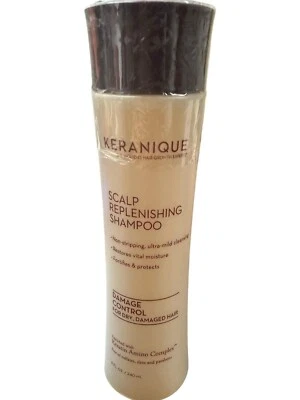 Champú reponedor de cuero cabelludo Keranique control de daños cabello 240 ml/8 oz-nuevo sellado Foto 1 de 4