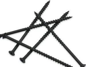 PHILLPS BUGLE HEAD DRYWALL SCREW #10x 4-1/2"  COARSE THREAD BLACK PHOS (100 pcs) - Picture 1 of 2