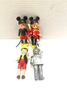 2004 McDonald's Happy Meal Madame Alexander Mickey Minnie Mouse Tinman Pinocchio - Picture 1 of 6