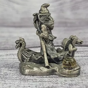 Tudor Mint Myth & Magic Mago del Lago por Roger Gibbons 3106 WAPW Peltre - Imagen 1 de 4