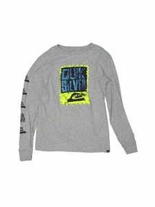 QUIKSILVER Boy's L/S Shirt AWAKEN THE VIBE - SGRH - Large (14) - NWT - Picture 1 of 1