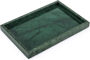 Vassoio in marmo per bagno 100% marmo naturale vassoio vanità per cucina casa Decovani - Foto 1 di 4