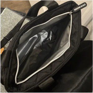 STEVE MADDEN Lunch Bag Lunch Tote Bag Black With Handles Insulated - Picture 1 of 3