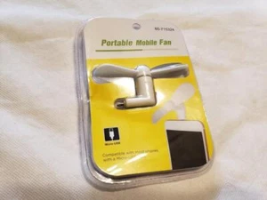 Micro USB Mini Fan, Portable Mobile Phone Cool Fan 60-715324 - Picture 1 of 2