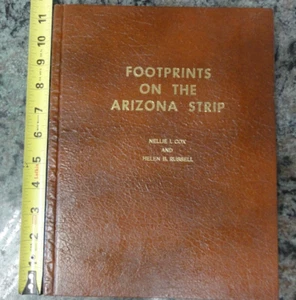 SELTENE Fußabdrücke auf dem Arizona Strip Bundyville Geschichte signiert BEIDE AUTOREN 1973 - Bild 1 von 24