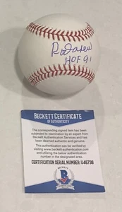 Rod Carew “HOF 91” Minnesota Twins Signed Official MLB Baseball Beckett # U48738 - Picture 1 of 2