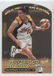 2000 Fleer Ultra WNBA Gold Medallion Edition Gordana Grubin #120G Rookie RC