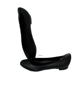 Bailarinas FENDI Roma cuero negro, talla 37 1/2, en Italia - Imagen 1 de 8