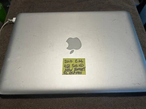 2010 Apple MacBook Pro 13" A1278 2.66 GHz Core 2 Duo 4GB 500 GB HDD New Battery - Picture 1 of 13