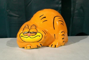 Vintage Garfield 1984 Hand Painted Ceramic One of a Kind - Picture 1 of 6