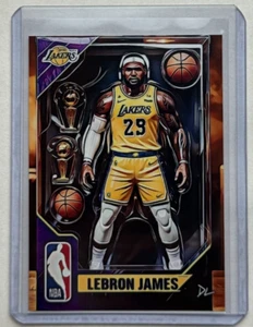 Lebron James Limited Edition Artist Signed "The Action Figure" Trading Card 4/10 - Bild 1 von 2