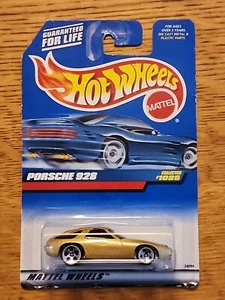 Hot Wheels 1998 Collettore #1085 Mattel Oro Collettore Porsche 928 - Foto 1 di 2