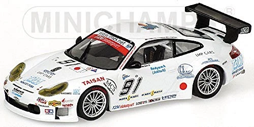 Porsche 911 GT3 RS 1000Km SPA 2005 Jones Yamagishi Pompidou #91 1:43 Minichamps - Immagine 1 di 1