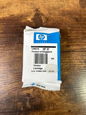 HP 57 Tri-color Ink Cartridge Brand New, Sealed! NO Box - Image 1 of 4