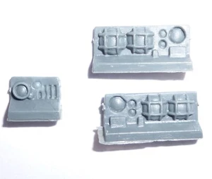 Luces delanteras Warhammer 40K Space Marines Land Raider Crusader x 3 [Bits] - Imagen 1 de 2
