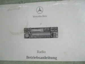 Mercedes Benz Radio istruzioni special +CD, squisita senza RDS+RDS - Foto 1 di 1