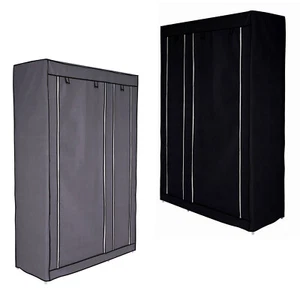 dibea Armario 175x110x45 cm, Closet Organizador Textil, 2 colores - Imagen 1 de 21