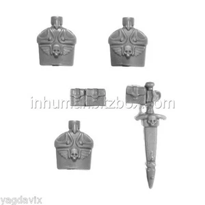 GISC29 KNIFE + GOURDE MILITARUM TEMPESTUS SCIONS WARHAMMER BITZ WK40 68-69-70 - Picture 1 of 1