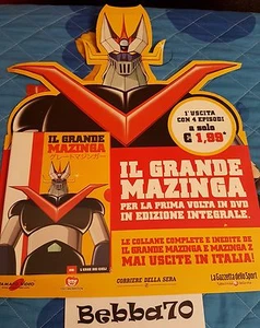 DVD IL GRANDE MAZINGA, USCITA NUMERO 1, NUOVO - Picture 1 of 1
