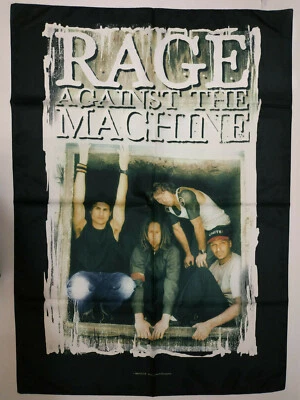 RAGE AGAINST THE MACHINE    Unused   2006 TEXTILE POSTER FLAG  - Image 1 of 4