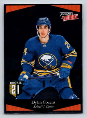 2020-21 Upper Deck Ultimate Victory #UV34 Dylan Cozens (ref 179089) - Image 1 of 2