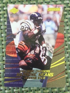 Natrone Means (Chargers) #121 Edge Supreme - 2000 - Picture 1 of 1