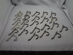 Vintage Wire Coat Hooks Lot of 25 - Picture 1 of 10