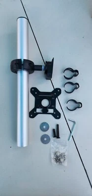 Atdec SD-DP-420 Desk Mount One Display Silver  - Image 1 of 4