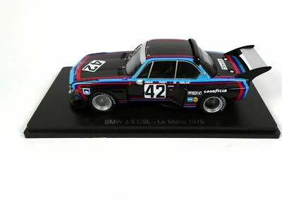 BMW 3.5 CSL #42 Le Mans 1976 Posey Di Fierlandt Grohs Spark S-LM13 1/43 Alpina - Immagine 1 di 4