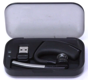 Plantronics VOYAGER LEGEND Bluetooth Headset W Dongle & Charging Case - Tested - Picture 1 of 6