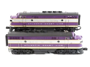 MTH MT-2088LP Atlantic Coast Line F-3 AA Set w/Protosounds LN  - Picture 1 of 8