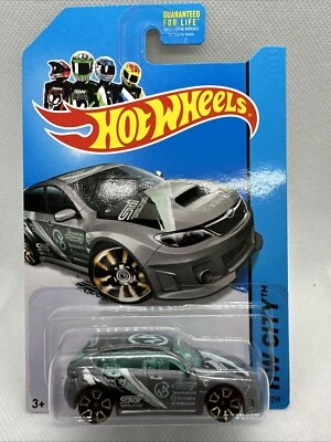 HOT WHEELS SUBARU  WRX STi SEDAN HW CITY TREASURE HUNT SILVER - Image 1 of 4