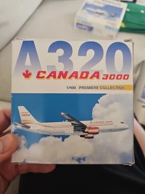 DRAGON WINGS (55014) CANADA 3000 A320 1:400 SCALE DIECAST METAL MODEL A.320 - Image 1 of 3