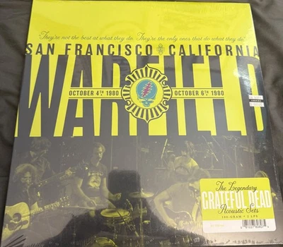 The Grateful Dead "The Warfield, San Francisco, CA Oct 4&6, 1980" NEW Sealed RSD - Image 1 of 2