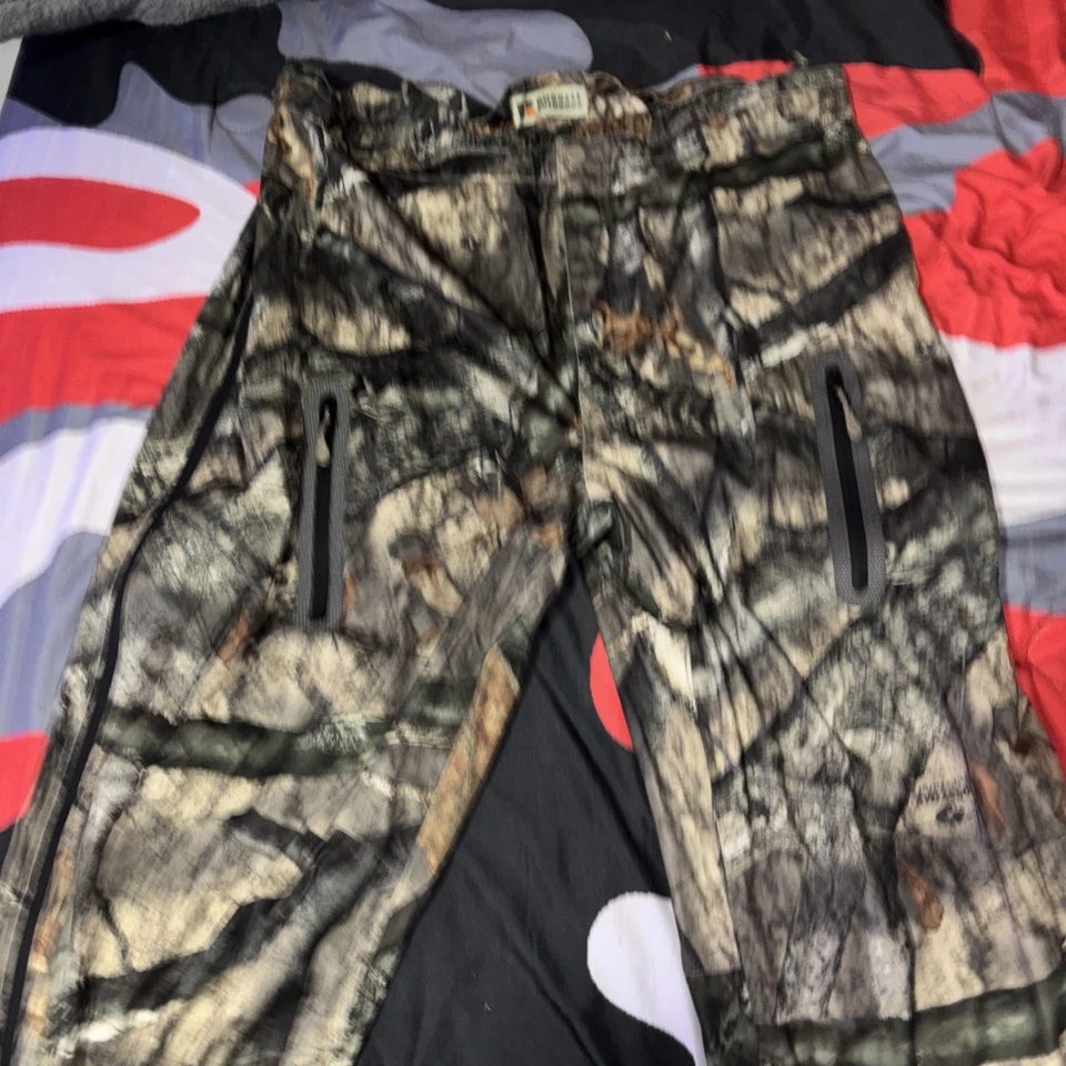 Russell Outdoors Mens 2XL APX G2 Crosswind L3 Mossy Oak Camo Hunting Pants Green - Image 1 of 2